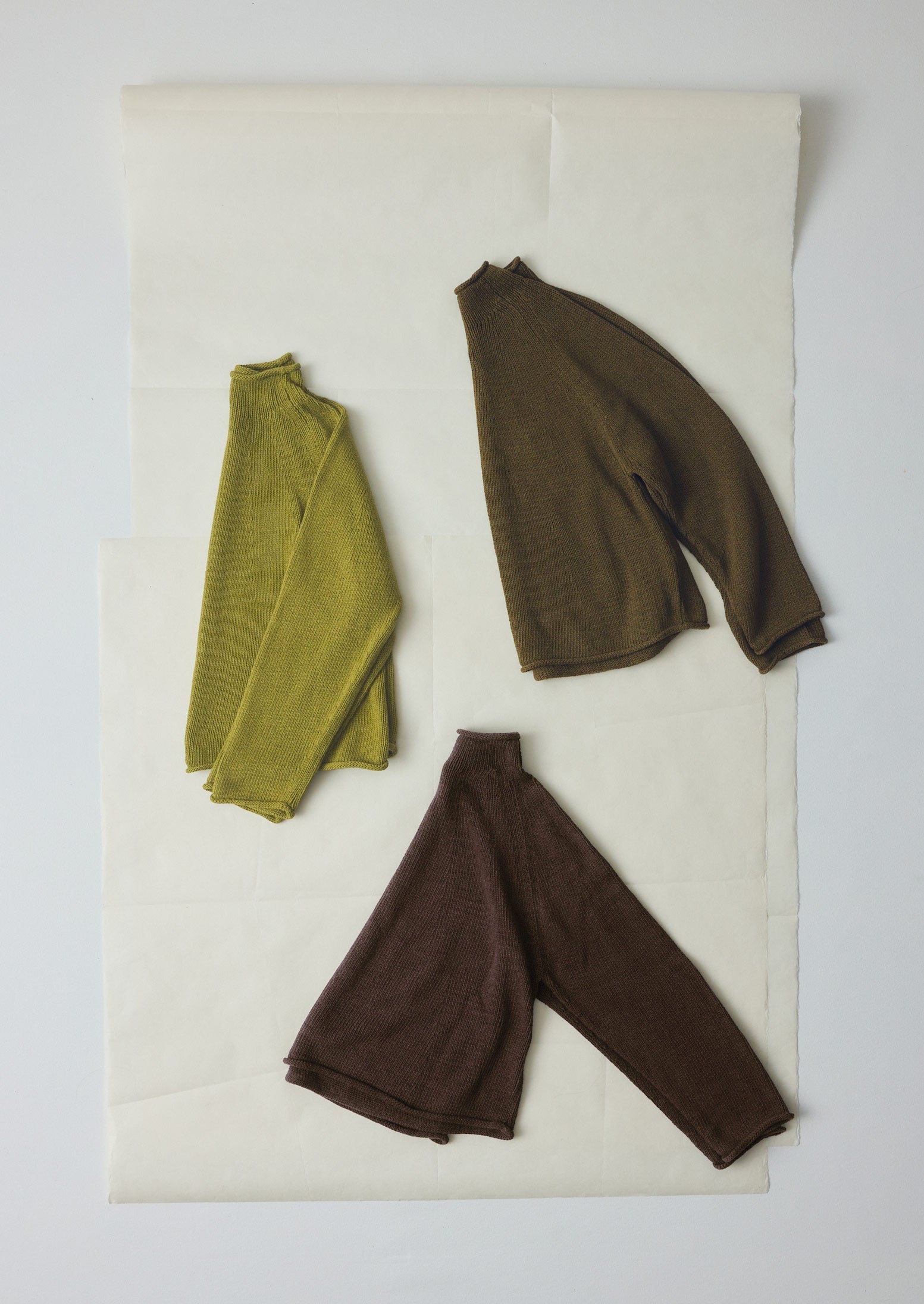 Cotton Linen Easy Sweater | Olivine - Image 7