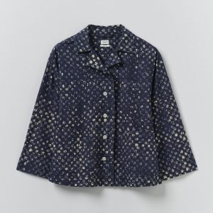 Batik Cook Check Top | Provencal Blue