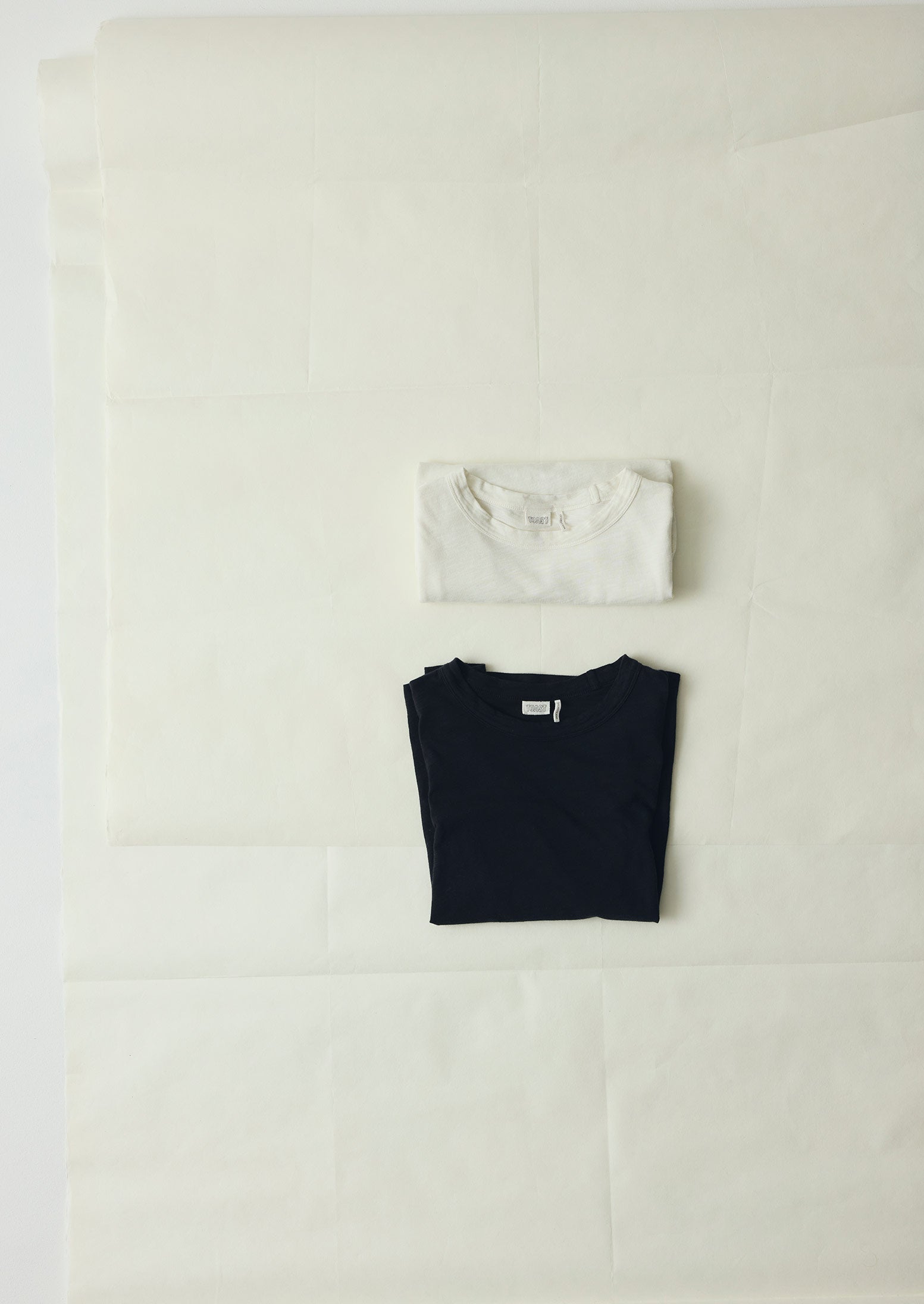 Cleo Garment Dyed Cotton Tee | Chalk - Image 5