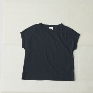 Alda Cotton Easy Tee | Coal