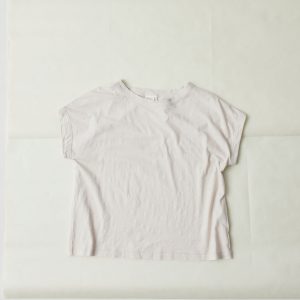 Alda Cotton Easy Tee | Pebble