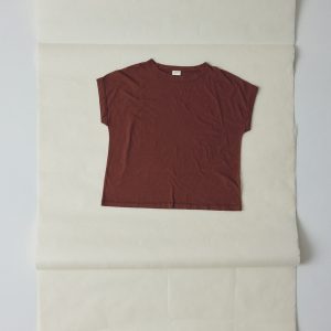 Alda Cotton Easy Tee | Radicchio