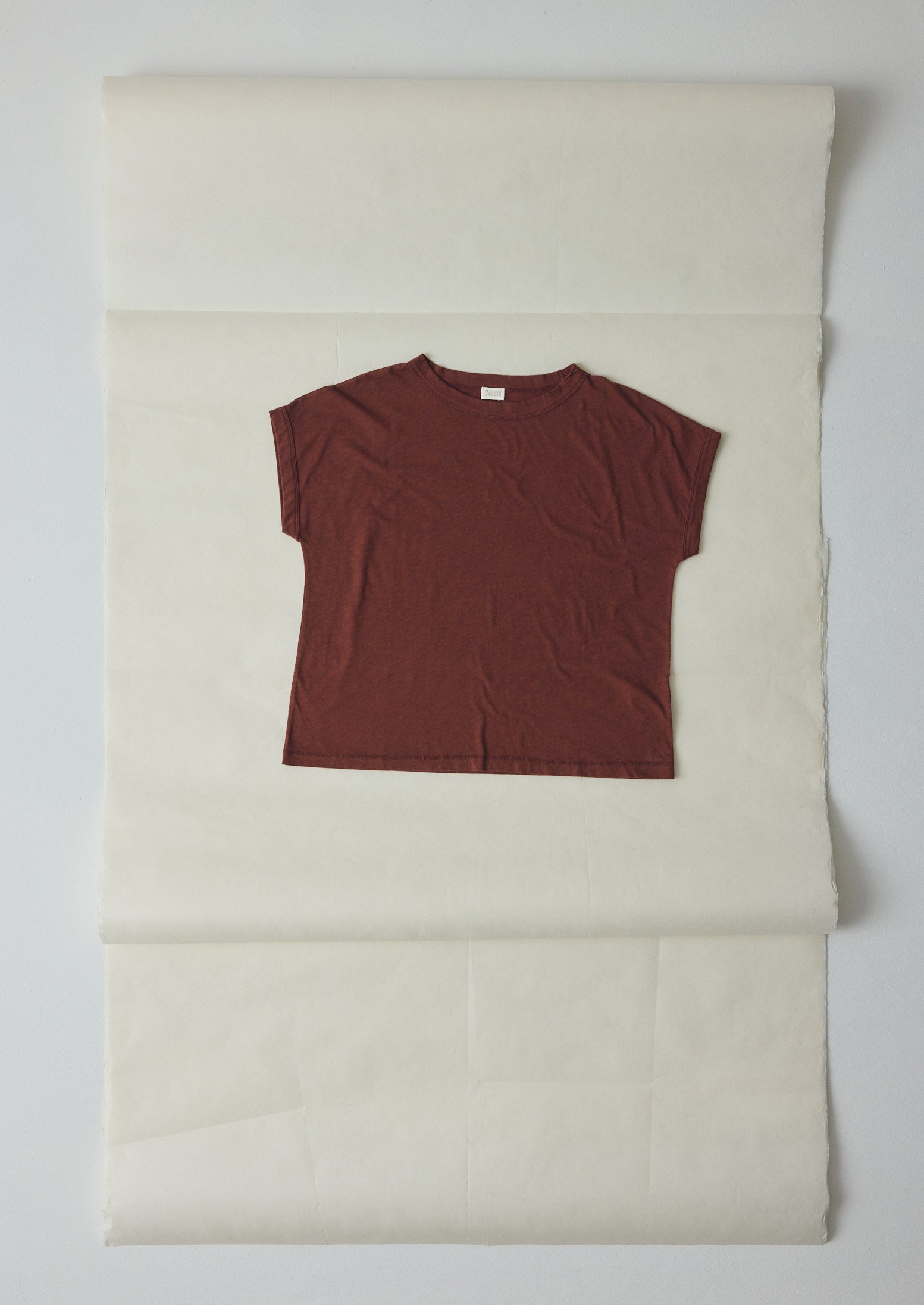 Alda Cotton Easy Tee | Radicchio