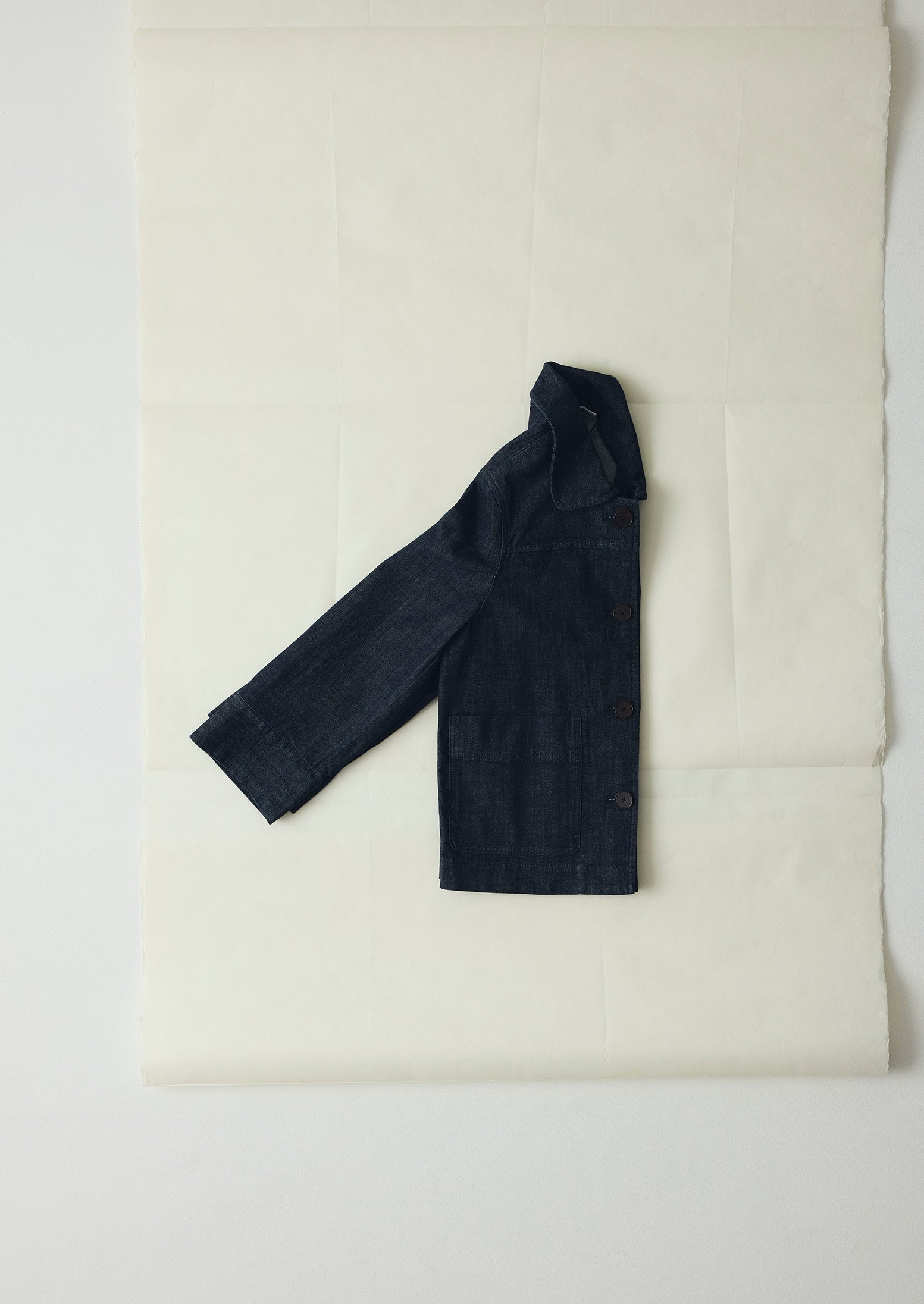 Wide Sleeve Indigo Denim Jacket | Indigo - Image 6