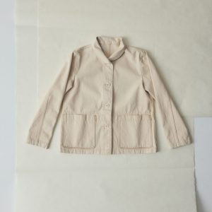 Hal Ecru Denim Workwear Jacket | Ecru