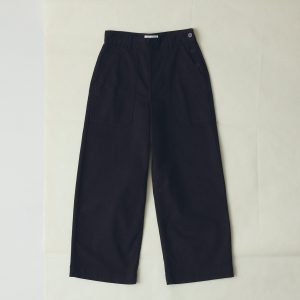 Annie Denim Side Button Jeans | Black