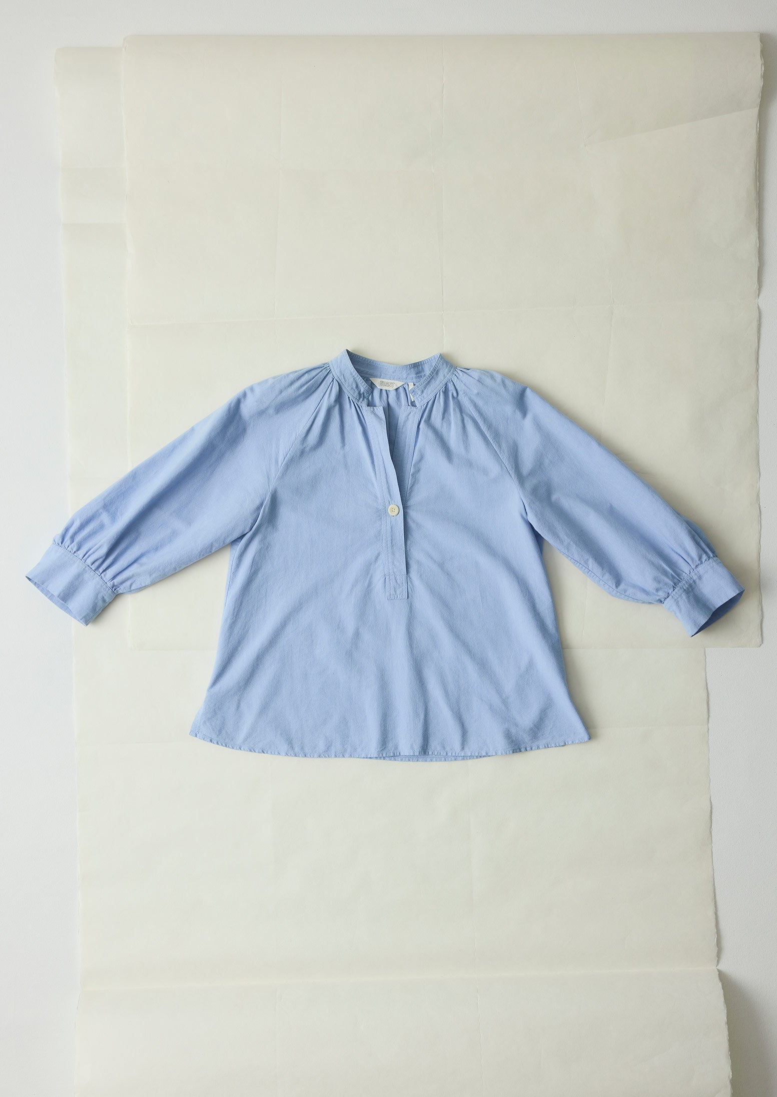 Catrin Cotton Oxford Easy Shirt | Chambray
