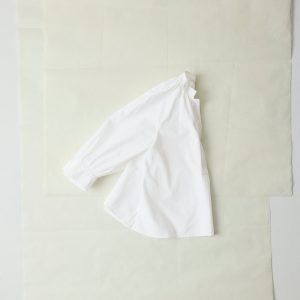 Catrin Cotton Oxford Easy Shirt | White