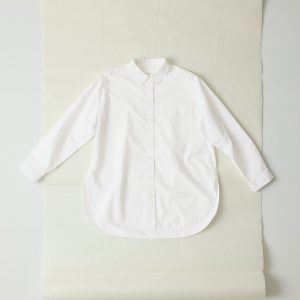 Cotton Oxford Oversized Long Shirt | White