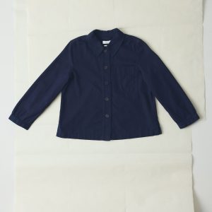 Baya Indigo Cotton Twill Shirt | Indigo